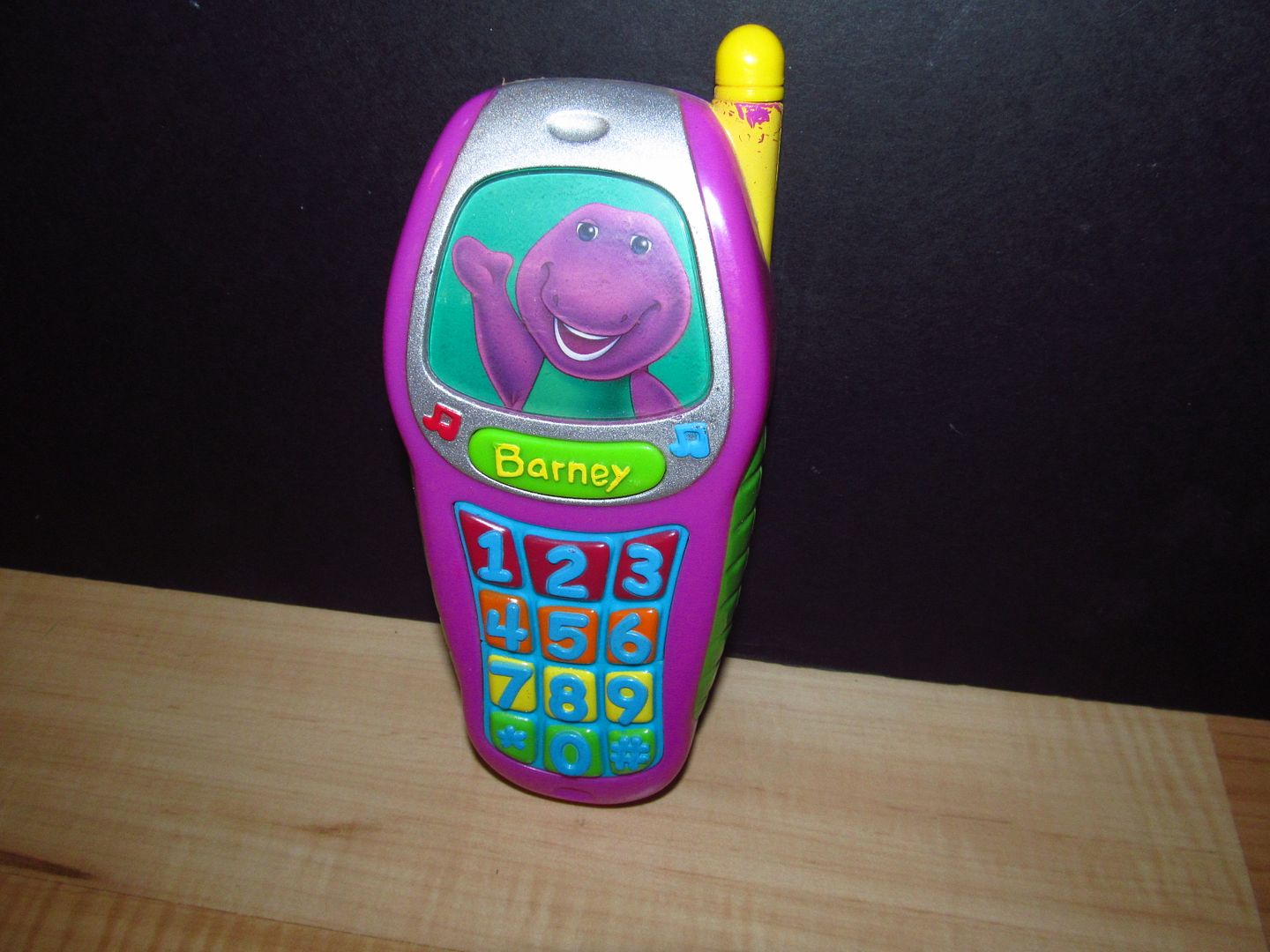 Barney Best Manners Taking Musical Phone 2002 Mattel Developmental Toy